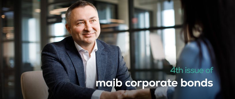 On April 15, maib launches the fourth corporate bonds issue under the second program