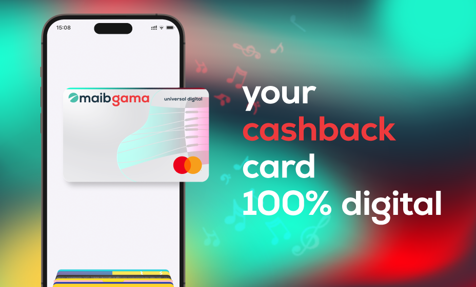 Maib gama universal, now also in 100% digital version