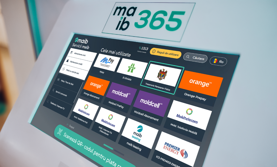 Payments in the state treasury – the new service available at maib self ...