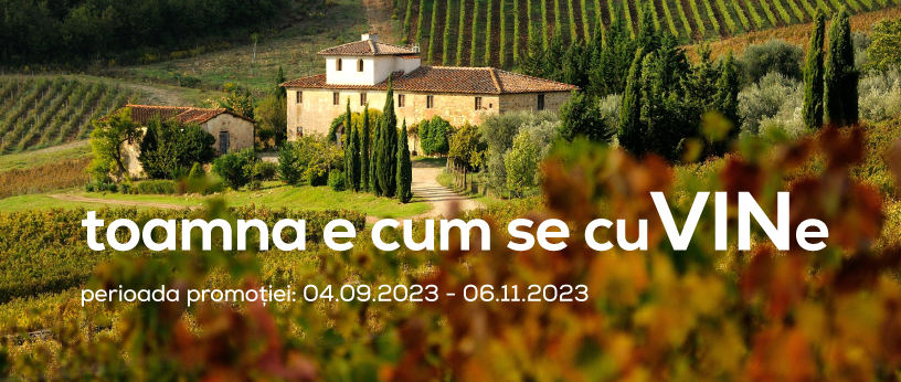 Toamna e cum se cuVINe cu maib și Mastercard