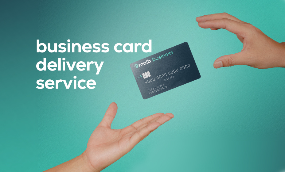 Enjoy extra convenience with business card delivery directly to your