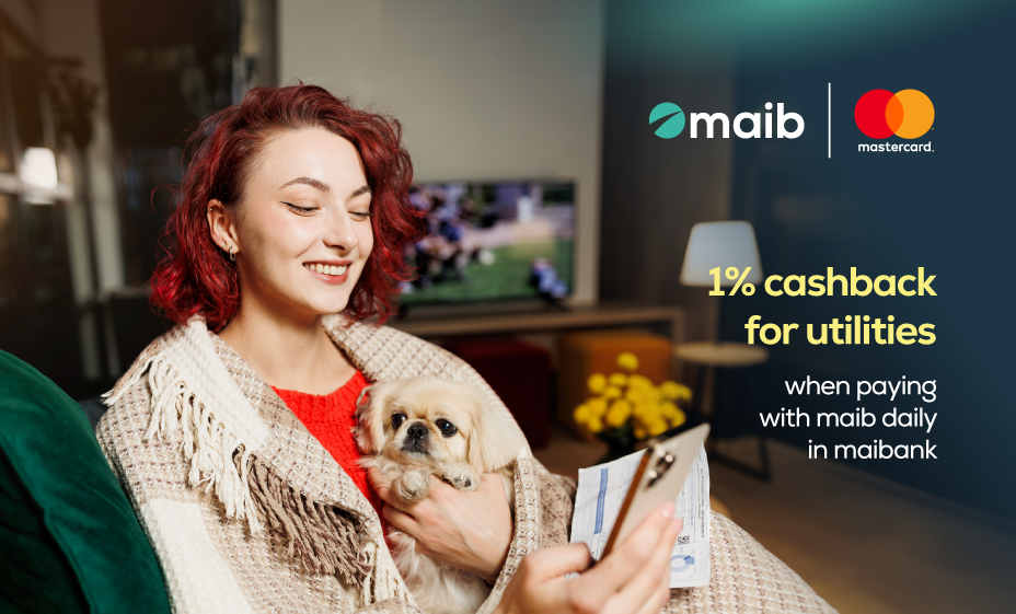 Turn paying your utilities in savings and convenient payments with maib ...
