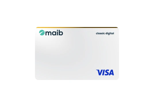 Зарплатная карта Visa Classic maib