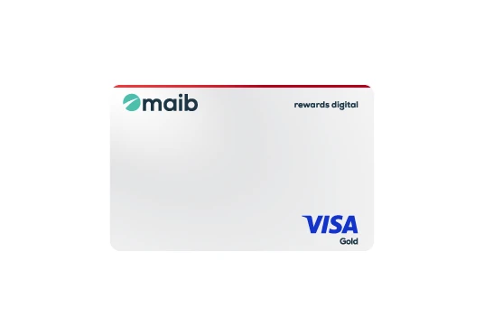 онлайн карта Red digital от maib