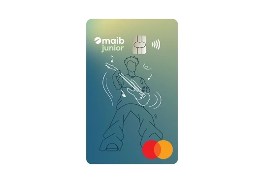 card for kids maib junior