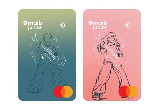card for kids maib junior