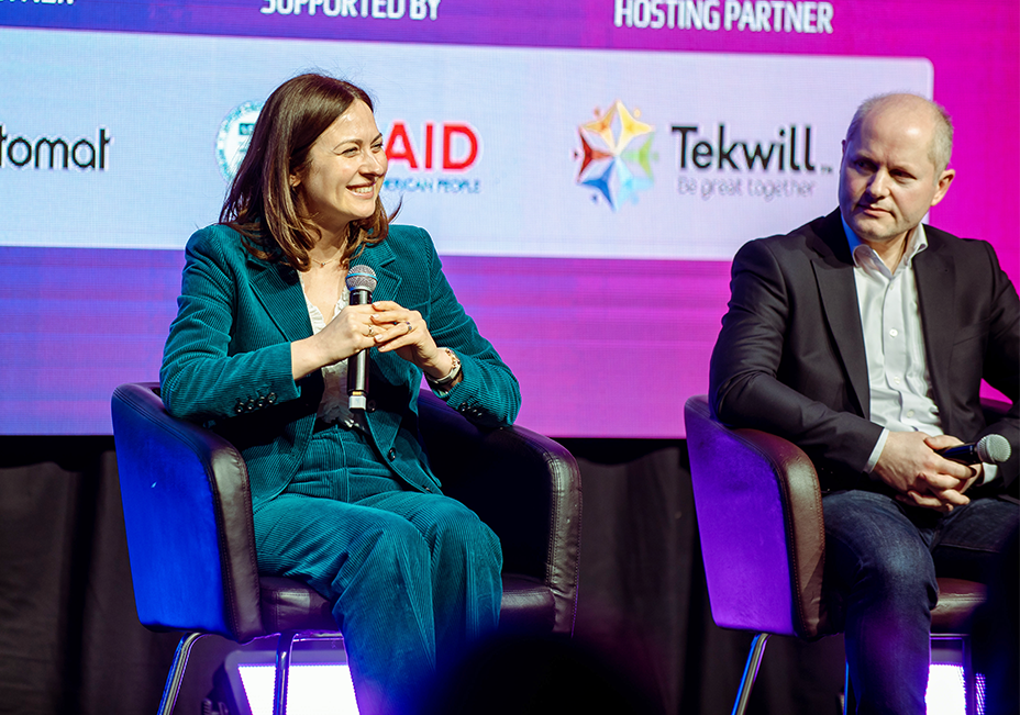 Panel 2 at DTFI2023 conference: How to Facilitate Country-Wide Digital Transformation in Finance. The role of the Public and Private sectors.