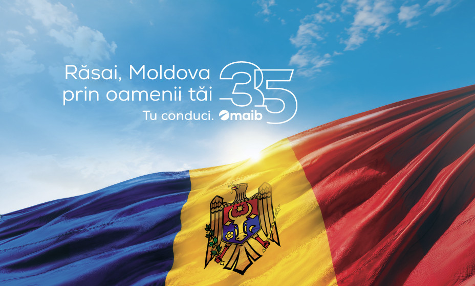 Răsai, Moldova prin oamenii tăi.  Tu conduci. De 35 ani. maib